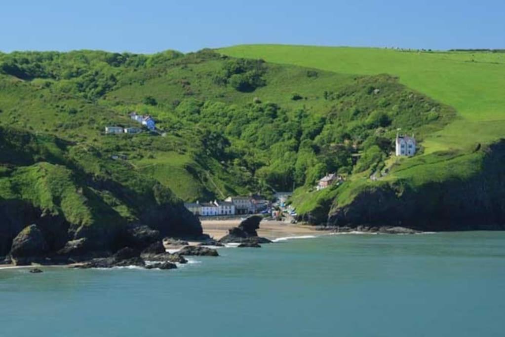 Villa Y Boidy Bach Llangranog Exterior foto